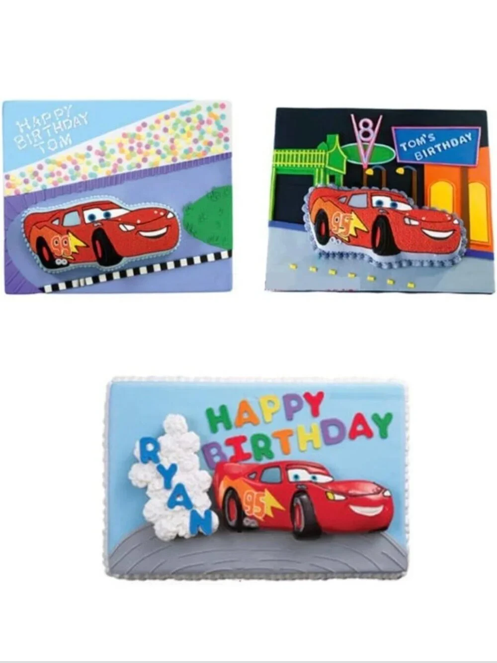 Wilton Disney Lightning McQueen Cake Pan, Cars Movie Disney 2105-6400 Used Once